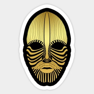 Mask Of Gold Sticker